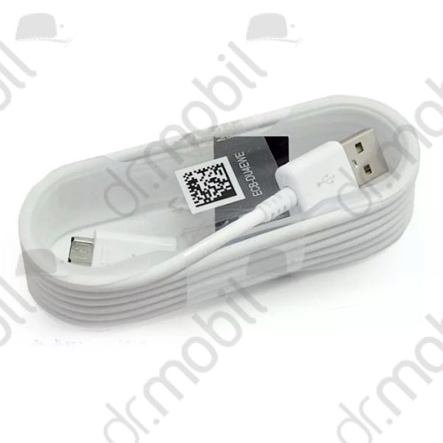 Adatátvitel adatkábel és töltő Samsung  ECB-DU4EWE (microUSB) 150cm fehér